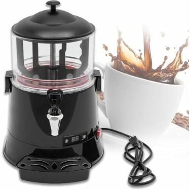 Imagem de Máquina De Fabricante Comercial De Chocolate Quente (5L/10L), Melter De Chocolate Com Função De Agitação, Dispensador De Chocolate Quente (30 ℃ -90 ℃), Mais Quente De Bebida Quente