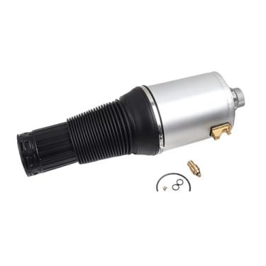 Imagem de 4E0616039AF 4E0616040AF Amortecedor de suspensão a ar dianteira com fole e bolsa de mola compatível com A8D3