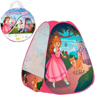 Imagem de Barraca Dobravel Princesas 88X76Cm Na Bolsa