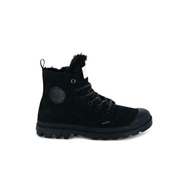 Imagem de Palladium Bota feminina Pampa Hi Zip WL, Preto/preto, 5.5