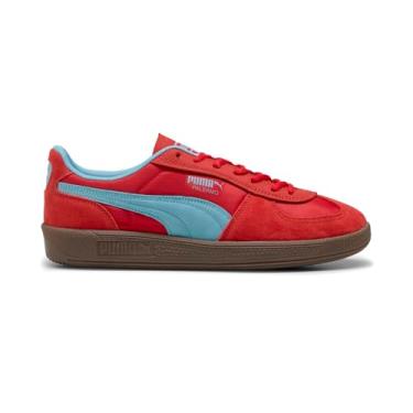 Imagem de PUMA Tênis masculino Palermo, Para todos os tempos, vermelho/aqua, 45