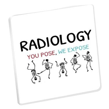 Imagem de Radiology Tech Placa acrílica para decoração de mesa de escritório Xray Tech Presente Rad Tech Acessórios de decoração de mesa de escritório para radiologista, presente de agradecimento, você pose We