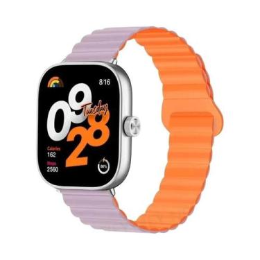 Imagem de Pulseira Esportiva Magnética De Silicone Para Redmi Watch 4 5, Acessór