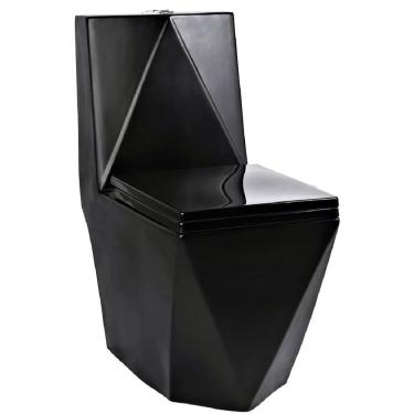 Imagem de Vaso Sanitário com Caixa Monobloco Preto Berlim - SAN-005 - STILLUS HOME