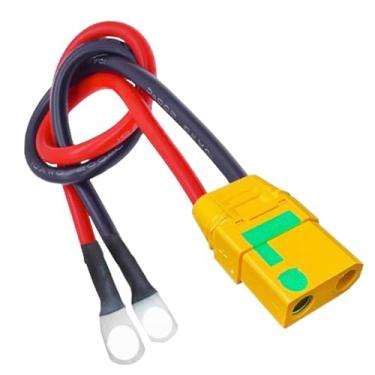 Imagem de XT90 Female to O Ring Terminal Cable 1M/3.3FT 10AWG for Bluetti AC200P Solar Power Station RC Lipo Battery Drone