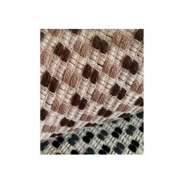 Imagem de Tapete para Sala Aconchegante e Moderno Decoracao de Quarto Lavavel e Antiderrapante para Ampliar o Conforto da Sua Casa(pilão marron e bege,1,50x3,00)