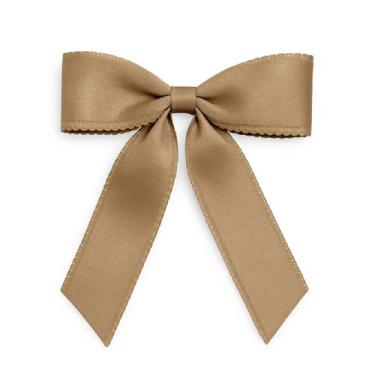 Imagem de Laço De Cabelo Veludo Fita Prendedor Bico De Pato Encapado - Lika Biju