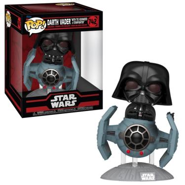 Imagem de Boneco Funko Pop Ride StarWars Darth Vader e TIE Avançado x1