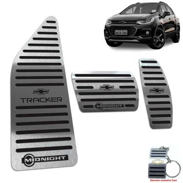Imagem de Descanso de Pé + Pedaleira Chevrolet Tracker Midnight Preto