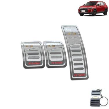 Imagem de Pedaleira Manual Chevrolet Tracker Turbo 2020 2022 Prata