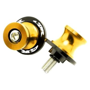 Imagem de BYYINGSUS Parafuso de suporte de motocicleta M8 bobinas deslizantes compatíveis com CBR 600RR 1000RR CBR954RR 900RR CBR1000RR CBR250R CBR600RR 2004-2019 (CBR Dourado)