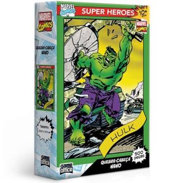 Imagem de Marvel Comics Hulk Quebra-cabeça 500 peças nano - Game Office