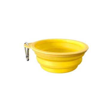Imagem de Comedouro CapriPet Portátil Dobrável em Silicone para Pets Ideal para 