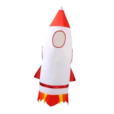 Imagem de Baoblaze Fantasia infantil de Halloween com tema de, aparência elegante, versátil, vermelha e branca