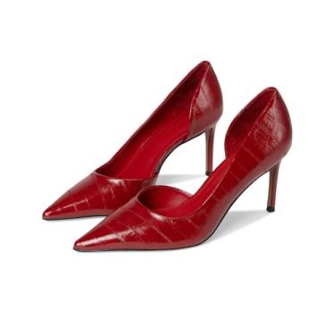 Imagem de Steve Madden Sapato feminino Nula Pump, Enguia vermelha, 34