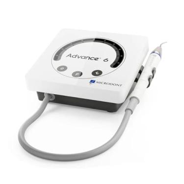 Imagem de Ultrassom Advanced 6, Aparelho Odontológico, Branco, Bivolt, 20W, 3 Modos de Operação, Profilaxia, Periodontia, Endodontia, Peça de Mão Removível