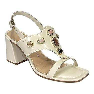 Imagem de Sandália Dakota Salto Bloco Y9801 Cream