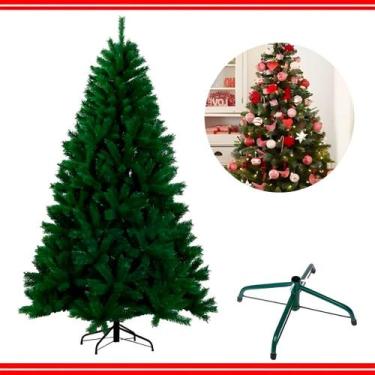 Imagem de Árvore Natal Modelo Pinheiro 150 / 180 / 210cm natal Decoração para fe