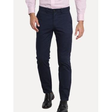 Imagem de Calça Tommy Hilfiger Masculina de Sarja Brooklyn Azul Marinho, 48