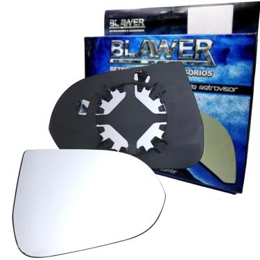 Imagem de 97234 - Vidro Espelho Retrovisor Lado Direito Com Base Onix Prisma 2013 a 2018 - Blawer