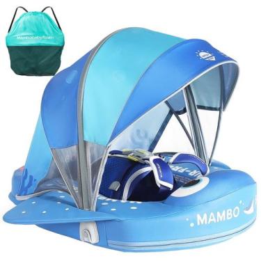 Imagem de Mambobaby Float com dossel e mochila portátil Bóia de natação para beb