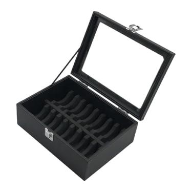 Imagem de Colaxi Organizador de joias para exibição de pulseiras, recipiente multifuncional, elegante, colecionável, com tampa transparente, estojo de armazenamento, 20 Vagas