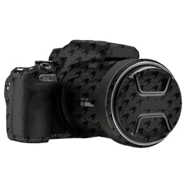 Imagem de COOLPIX P1100 Película protetora de vinil antirriscos para câmera película protetora de vinil capa de decalques para Nikon COOLPIX P1100 (Plover Black)
