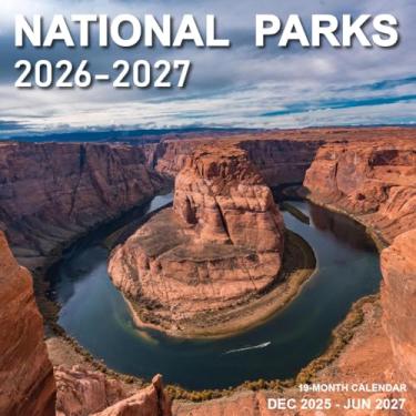 Imagem de Calendário 2025-2027 - Calendário de parede de novembro de 2025 a junho de 2027, 2025-2027. Calendário suspenso com marcação de feriado, papel premium para organização, 30,5 cm x 30,5 cm, Parque