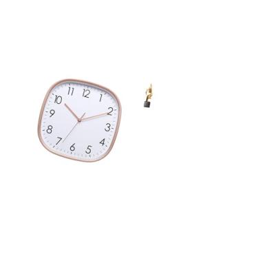 Imagem de Fenteer Relógio de Parede Digital Vintage com Escultura para Sala de Jantar, Casa, Fazenda, Academia, Escritório, Mesa de Centro, Decoração com Estatueta de R