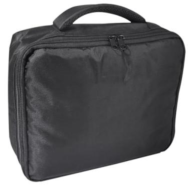 Imagem de Bolsa de equipamento de mergulho à prova d'água, estojo de armazenamento de regulador de PVC 900D com algodão pérola à prova de choque, bolsos transparentes para acessórios, alça acolchoada