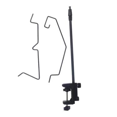 Imagem de Fenteer Suporte Telescópico para Lanterna de Camping com Grampo de Mesa, Suporte para Vasos de Plantas E Haste para Lâmpada.