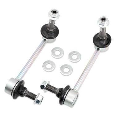 Imagem de 2 peças de barras estabilizadoras frontais, compatíveis com Toyota Tacoma 2005-2022, número de substituição K80946, K80948