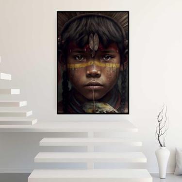 Imagem de Quadros Decorativos com Moldura Arte Pintura Flores Branca Sala Quarto Kit Conjunto 2