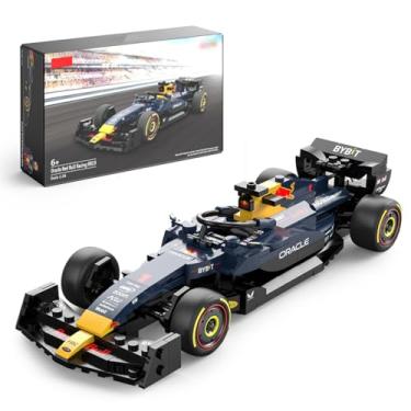 Imagem de YYC 1:24 RedBull F1 RB19 Race Car Model Building Kits, Formula 1 Buildable Blocks Sets with 333 Pcs Bricks, Free Wheel, Cockpit, Collectibles Gifts Ideas for Boyfriend, Adults, Blue