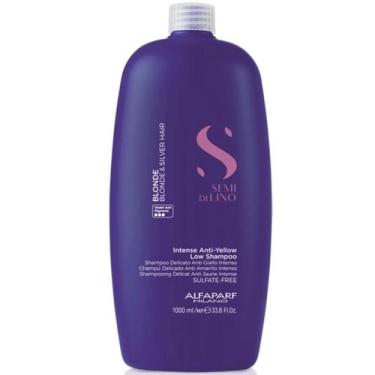 Imagem de Shampoo Anti-Yellow Blond Alfaparf 1 Litro Neutraliza Tons Amarelados 