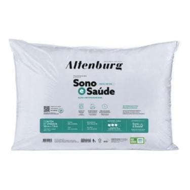 Imagem de Travesseiro Sono e Saúde Altenburg Suporte Firme Antialérgico 50x70cm 
