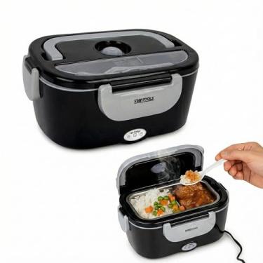 Imagem de Marmiteira Eletrica Bivolt 1,5 Litros Marmita Termica Cuba Metal Removivel Aquecimento sem Agua 60w