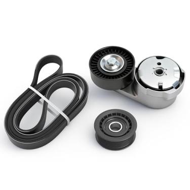 Imagem de Kit de correia serpentina de polia tensora de correia de transmissão 39282 adequado para Chrysler Town & Country 11-16, adequado para Dodge Grand Caravan para Journey 11-19, apto para Chrysler 200