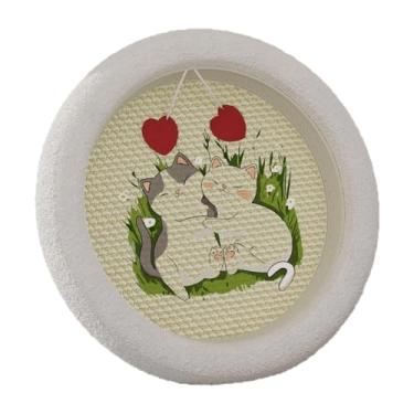 Imagem de Fxzqgnh Arranhador de Sisal para Gatos, árvore para Gatos, Elegante, Multifuncional, para Descanso, Brincadeiras, Afiação de Garras, Brinquedo para Treinament, Gato Coração