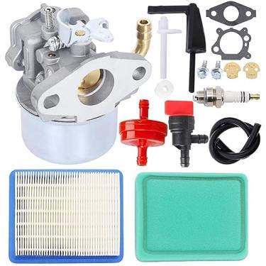 Imagem de SOLULU Carburador 215369 798654 compatível com Briggs Stratton 214706 696065 696065 697422 215434 214706T 792970 12211 Intek 190 Engine 850 Series 6. 75 OH Motor V serve para John Deere 020382
