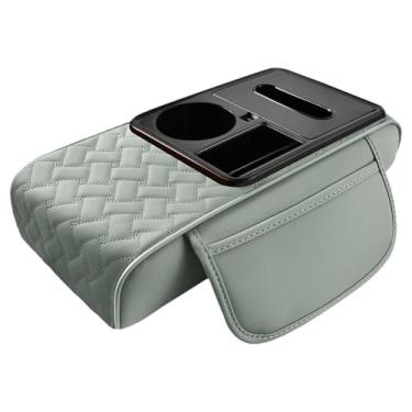 Imagem de Capa de descanso de braço para carro, suporte de telefone à prova d'água | Acessórios interiores de veículos multifuncionais, capa de console central para caminhões