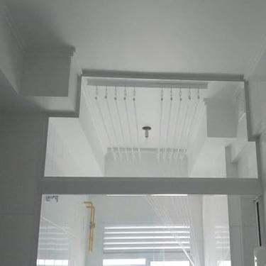 Imagem de Varal Para Teto Com 8 Varetas Individuais De 1 Metro