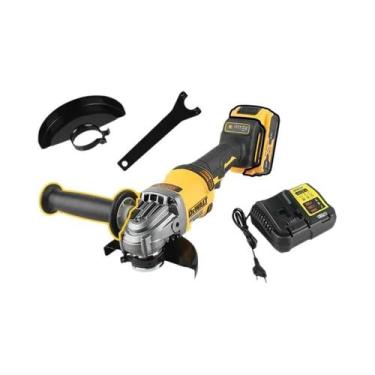 Imagem de Esmerilhadeira Angular Sem Fio De 125mm 680W Potência 1000rpm Eixo M14
