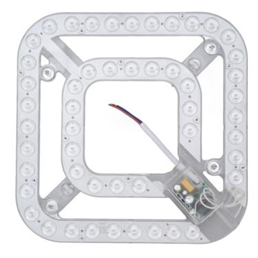 Imagem de Pissente Painel de Luz LED para Ventilador de Teto, Substituição, 24W, 2100LM, 3 Cores, Instalação Magnética, Fácil Configuração, Economia de Energia, Ajuste Universal, Durável e