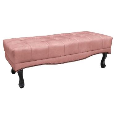 Imagem de Recamier Egito Spz 140cm Veludo - Doce Sonho Móveis Rosa