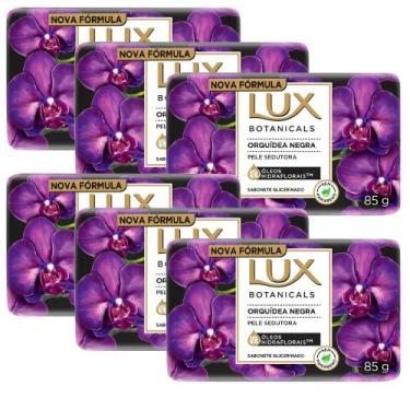 Imagem de Kit Sabonete Lux Botanicals Orquídea Negra 85g - 6 Unidades