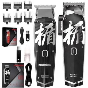 Imagem de Combo De Máquinas De Corte E Acabamento De Cabelo Madeshow M10 E M11 P