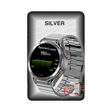 Imagem de Relógio Inteligente Esportivo Masculino À Prova d'Água 30m Com GPS, Te