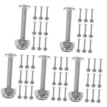 Imagem de Abaodam 50 peças de parafusos de pebolim para mesa de jogo, fixação de estabilidade, peças de substituição profissionais para máquina