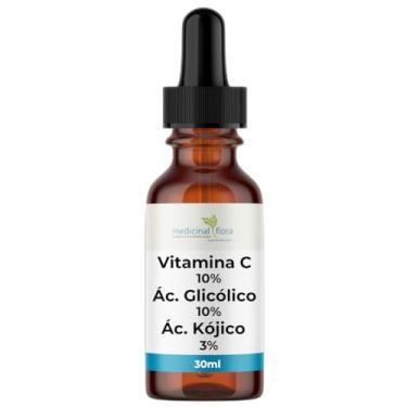 Imagem de Serúm Vitamina C 10% + Ácido Glicólico 10% + Ácido Kójico 3% - 30ml